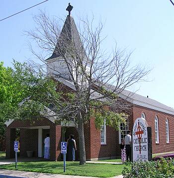 St. Joseph Church in Nocona